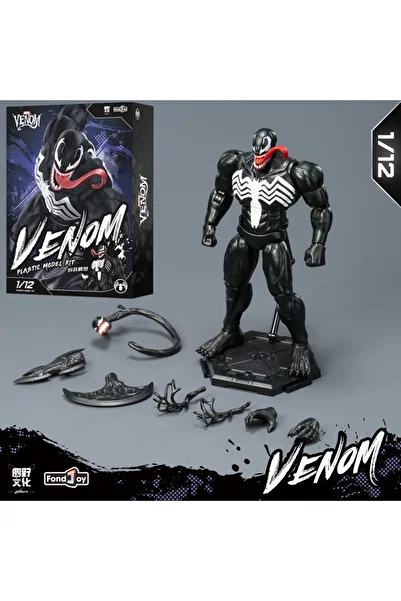 Choice Venom (In Stock) Fondjoy Original Spider Man Venom 15.5CM 1/12 STARK SUIT Red Blue Classic Assembled