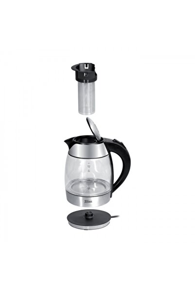 Zilan Fierbător electric cu filtru de ceai, capacitate 1,8 l, 2200 W, ZLN8948