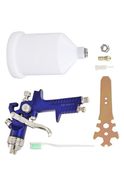 PROCART Compressed air paint sprayer, 600 ml capacity, 1.4 nozzle, 10x15 cm