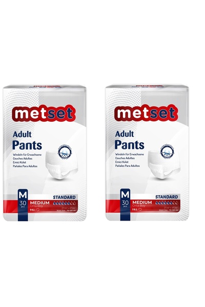 Emici Külot Medium Orta Boy 30 Luk 2 Paket 60 Adet