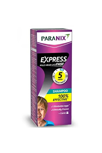 Paranix Șampon Express cu pieptene pentru îndepărtarea păduchilor, 200 ml