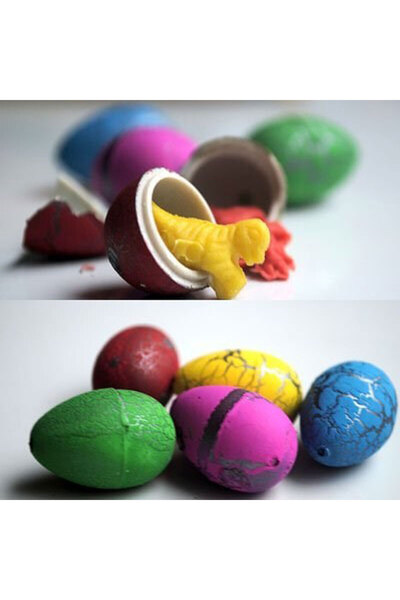 CT-TOYS Dev Boy 40 Adet Suda Büyüyüp Çatlayan Dinazor Yumurtası