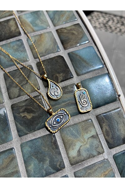 Miltonia 925s Spiral El Gümüş Kolye Şifacı El