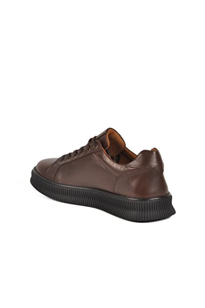 WALKWAY 2516 m (Large Size) Brown Genuine Leather Men's Casual Shoes