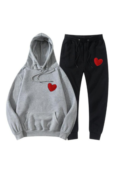 QWIM SET DE TRENING NEGRU-GRATIU