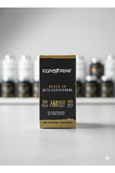 hard مسحوق بيتا إيكديستيرون أمينو للعضلات، 60 كبسولة