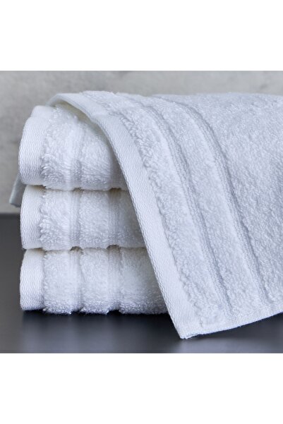 Generic Egyptian 4-Piece 600 GSM Cotton Fingertip Towel Set - 30x30 cm