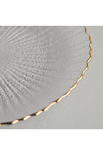 Generic Doree Glass Side Plate - 21 cm