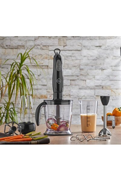 Zilan Set blender cu pahar și accesorii, putere 700w, două viteze ZLN5343