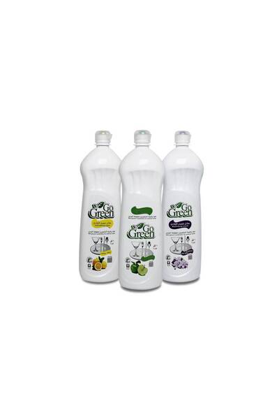 GoGreen Dishwashing Liquid 1 Liter - 3 Assorted Bottles