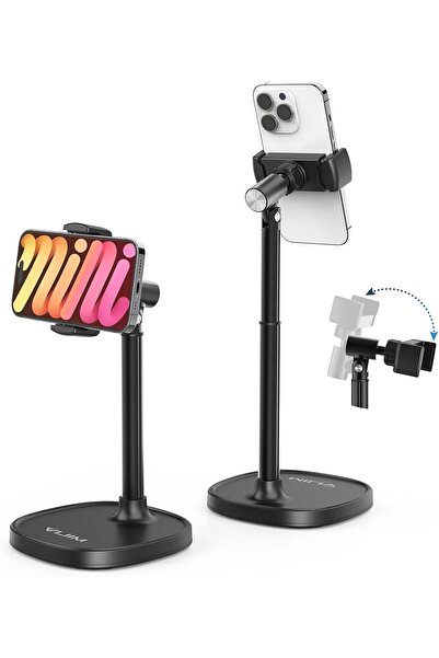 ulanzi Cell Phone Stand Mount HP004 - Adjustable 360° Rotating Desktop Phone Holder
