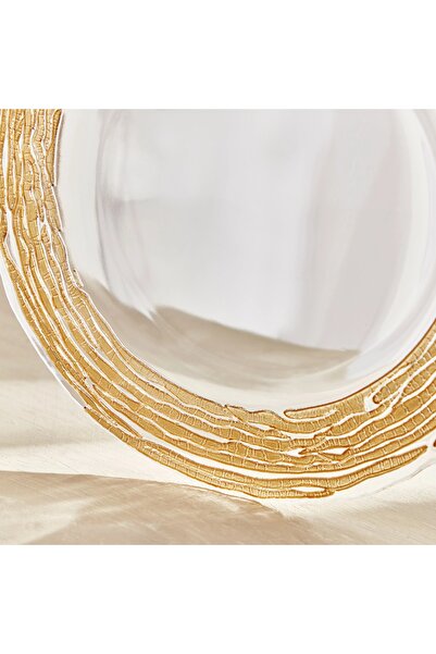 Generic Emily Glass Charger Plate - 33 cm