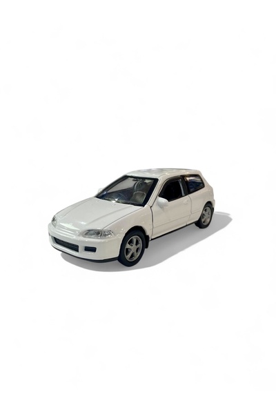 WELLY 1/36 Honda Civic EG6 Beyaz (Çek Bırak)