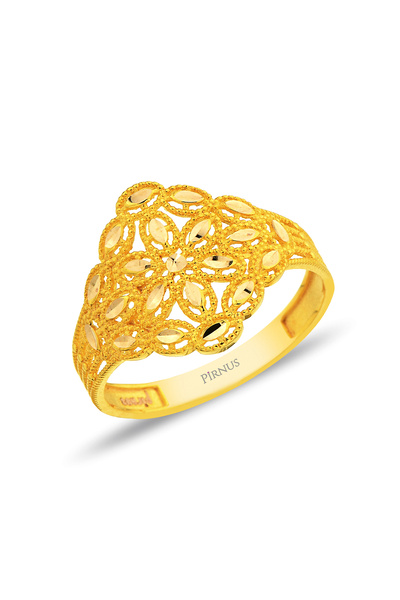 Pirnus Diamond 14 Ayar Altın Yüzük