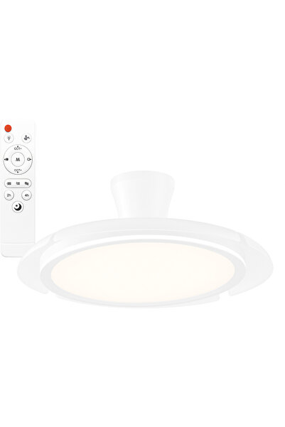 Helios Elegant 95w Gizli Kanat Aydınlatmalı Uzaktan Kumandalı Dekoratif Tavan Vantilatörü HS-9311Byz