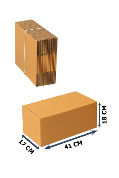 kutucum 17 x 41 x 18 CM DOPEL KALİTE 10 ADET KOLİ