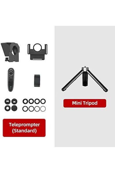 AMBITFUL PRONSTOOR Teleprompter Kit Portable Inscriber Mobile Phone Teleprompter Artifact Video With