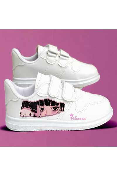 LİASSHOES Cute Melodica Girls Printed Girl Kids Sneakers