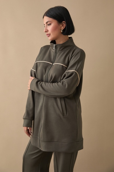 InStyle Біє Деталь Комплект хакі на блискавці