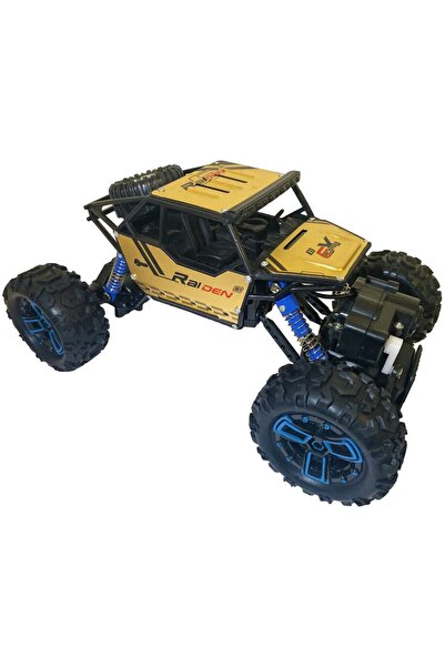 SOLTOY Masinută radiocomandă 2.4GHz CROSS COUNTRY SOLTOY® METAL 4x4OFF ROAD 1/16, Auriu