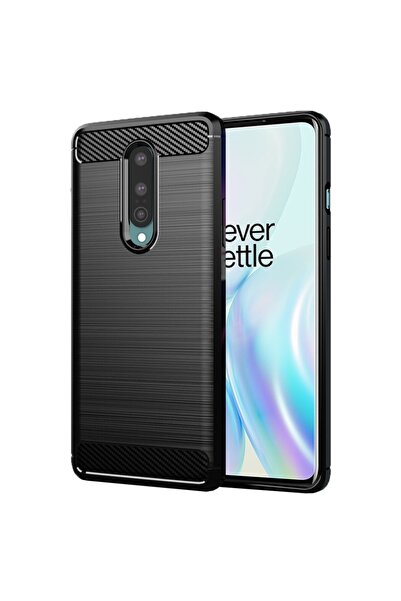 SKYDDAR INNOVATION Carcasă pentru OnePlus 8, silicon carbon, silicon subțire,...