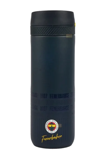 Fenerbahçe 550ml Officially Licensed Comfortable Drinking Double Layer Stainless Steel Thermos 6 Hours Hot Cold Premium Box