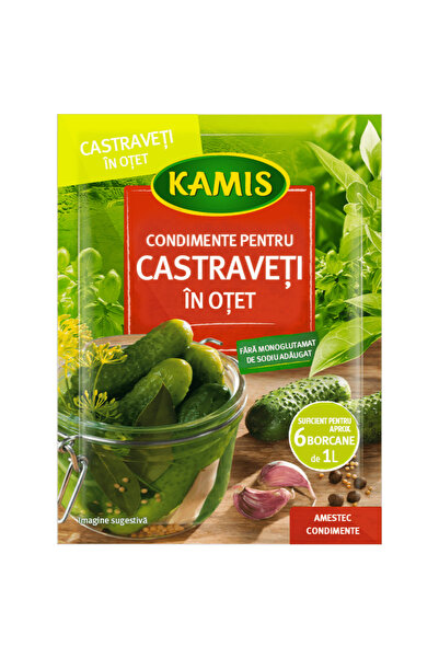 Kamis Condimente pentru castraveti in otet 35 g