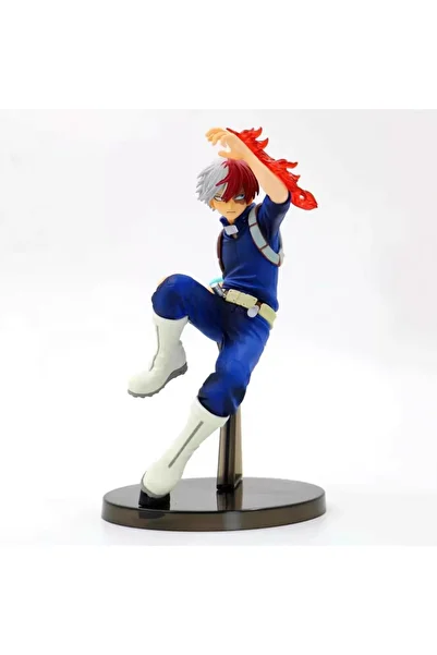 BANDAI B My Hero Academia Anime Figure Shoto Bakugou Boku Izuku Duke Pvc 11cm Action Figures Anime Charact.