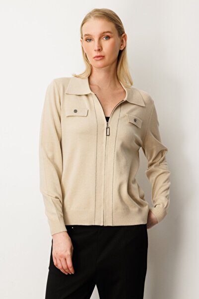 ON سترة تريكو مخططة بالحجر