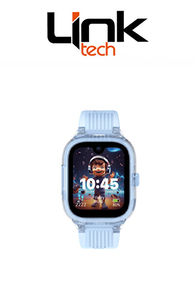 Linktech S101 Watch 1.78 İnç Amoled Ekranlı Görüntülü Görüşme 4G-GPS IP68 Suya Dayanıklı Akıllı Çocuk Saati
