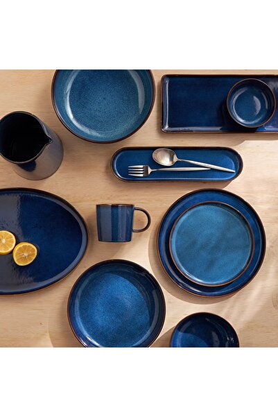 Generic Sapphire Ceramic Dinner Plate - 27 cm