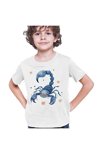 OEM Tricou Copii Baieti Scorpion Baby Zodiac Horoscop Scorpio Astrologie