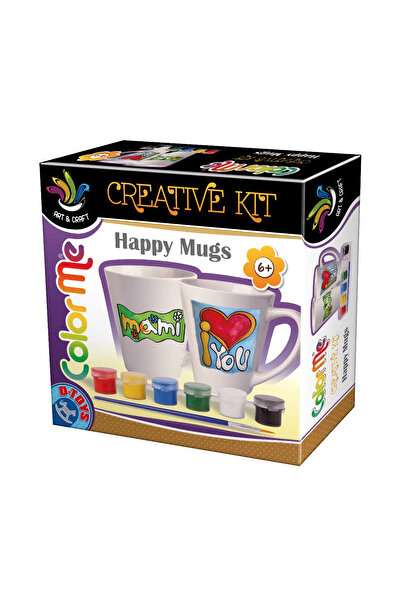 D-Toys Set de pictat 2 cești de ceai – Set creativ