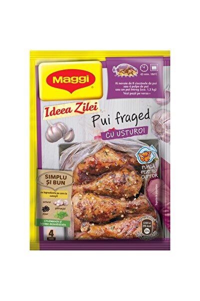 Maggi Mix de condimente Idea Zilei pentru pui fraged cu usturoi, 30g
