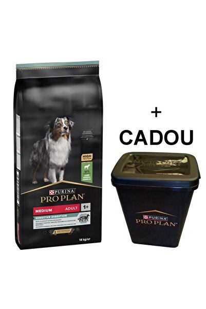 Pro Plan Promo Pro Plan Medium Adult, Digestie Sensitivă, Miel și Orez, 14 kg