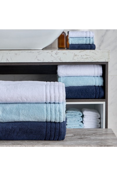 Generic Egyptian 4-Piece 600 GSM Cotton Fingertip Towel Set - 30x30 cm