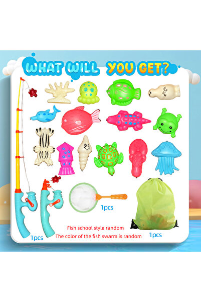 Choice مجموعة ألعاب صيد للأطفال مكونة من عبوة واحدة، ألعاب مائية للأطفال، قضي...