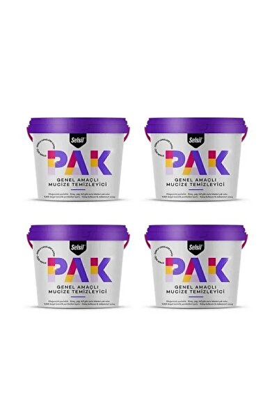 Selsil 4 Adet Pak Genel Amaçlı Mucize Temizleyici Krem 4 X 500 Gr