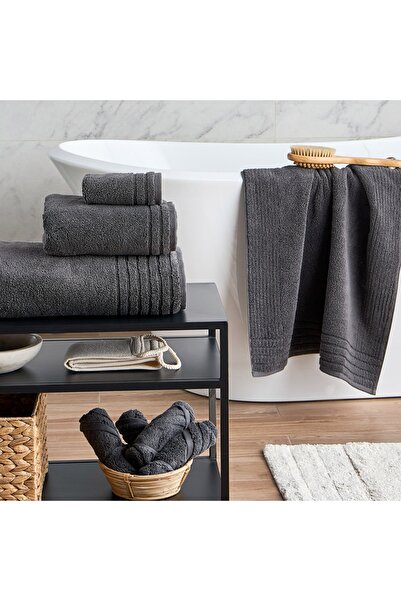 Generic Egyptian 4-Piece 600 GSM Cotton Fingertip Towel Set - 30x30 cm