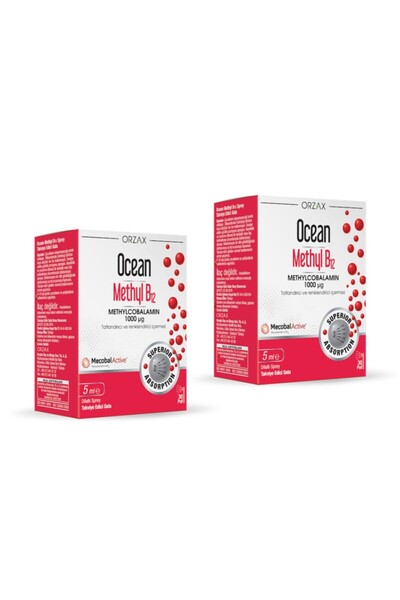 Ocean Methyl B12 Dilaltı Spreyi 5 ml 2 Adet