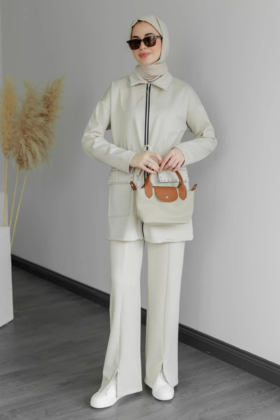 moda auram Zımbalı Eşofman Takımı