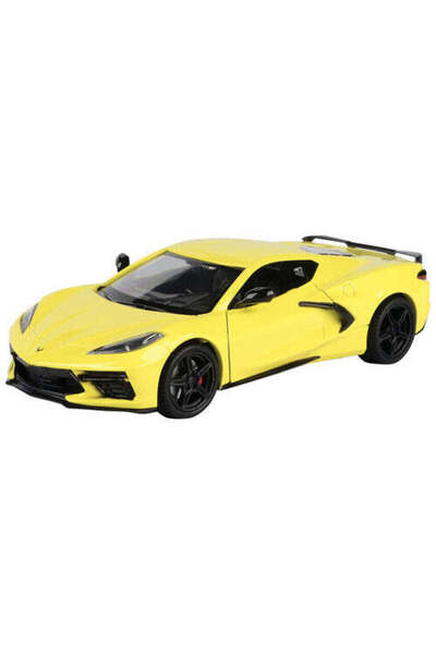 One 2 Fun Corvette 2020 C 8 yellow - 1/24 One 2 Fun