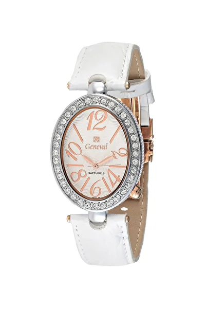GENEVAL Women's Analog Wrist Watch GLS148CRWW - 30 mm