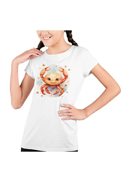OEM Tricou Copii Fete Rac Baby Zodiac Horoscop Astrologie
