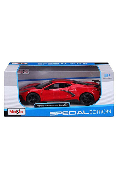 Maisto Chevrolet Corvette Stingray Coupe 2020 Red - 1/24