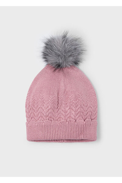 MAYORAL Girl's Pompom Knitted Beanie 10075