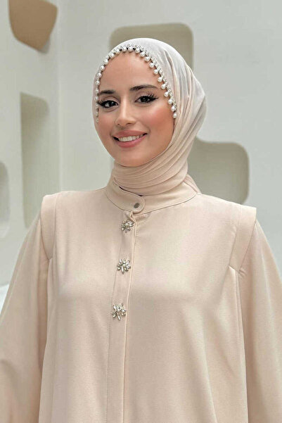 Bym Fashion İncili Şal 2028 Taş