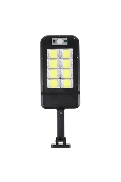 FOXMAG24 Solar lamp, with remote control, 160 LEDs, outdoor lighting fixture, solar charging