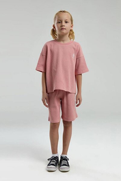 U.S. Polo Assn. Kids U.S. Polo Us2065-4 Girls Bermuda Suit