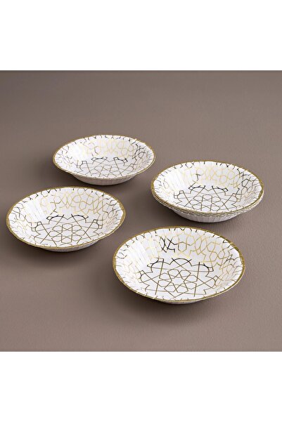 Generic Geo 10-Piece Disposable Side Plate Set - 23 cm